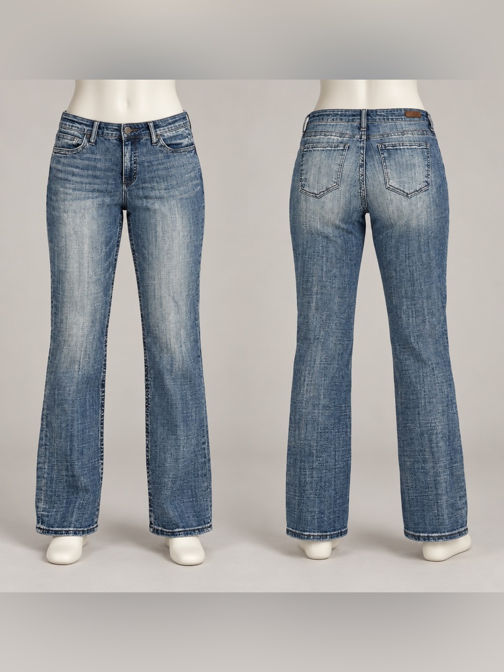 KUT from the Kloth Fab Ab High Rise Straight Leg Jeans Size 14